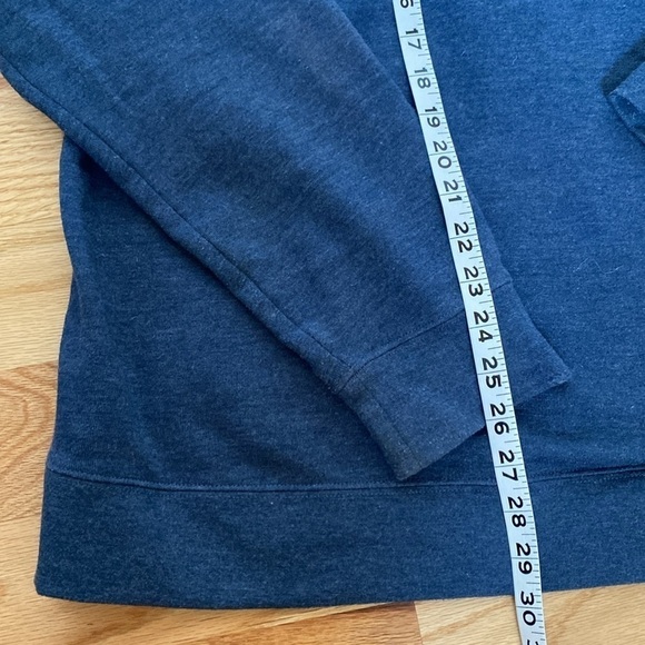 Marmot Women’s Graphic Hoody Sweatshirt outdoors Hiking Camping Warm Blue/Gold L - Picture 5 of 8